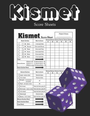 Book cover for Kismet Score Sheets