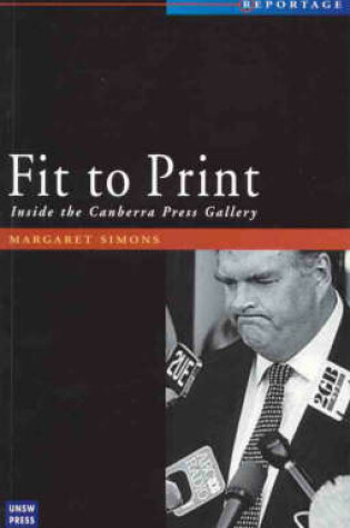 Cover of Fit to Print