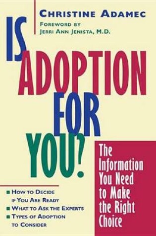 Cover of Is Adoption for You