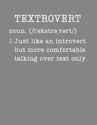 Book cover for Textrovert