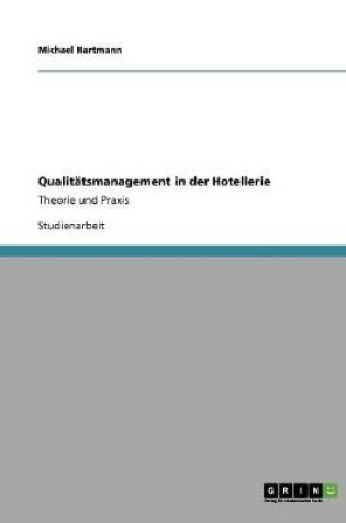 Cover of Qualitatsmanagement in der Hotellerie