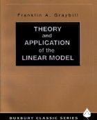 Book cover for Theory and Application to the Linear Model