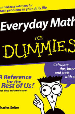 Cover of Everyday Math for Dummies