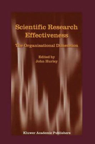 Cover of Scientific Research Effectiveness