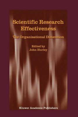 Book cover for Scientific Research Effectiveness