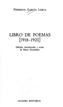 Book cover for Libro De Poemas 1921