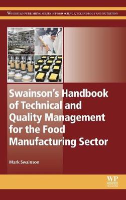 Cover of Swainson's Handbook of Technical and Quality Management for the Food Manufacturing Sector