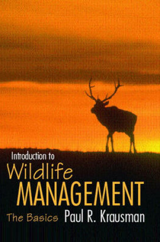 Cover of Introduction to Wildlife Management