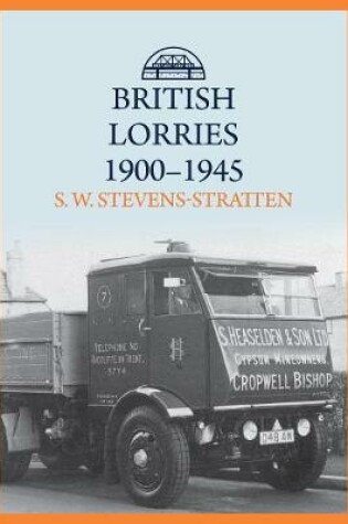 Cover of British Lorries 1900-1945