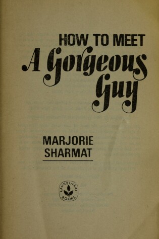 Cover of How to Meet a Gorg G