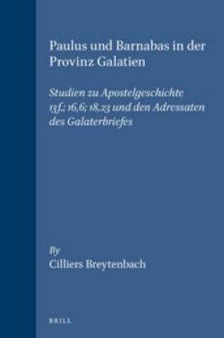 Cover of Paulus und Barnabas in der Provinz Galatien