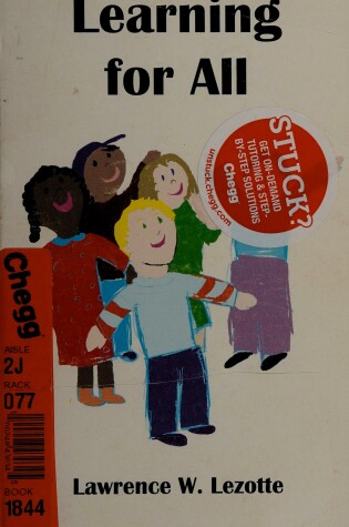 Cover of Learning for All