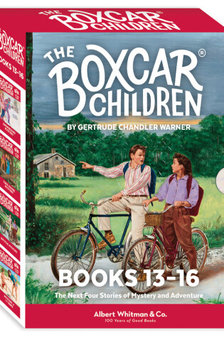 Cover of The Boxcar Children Mysteries Boxed Set 13-16