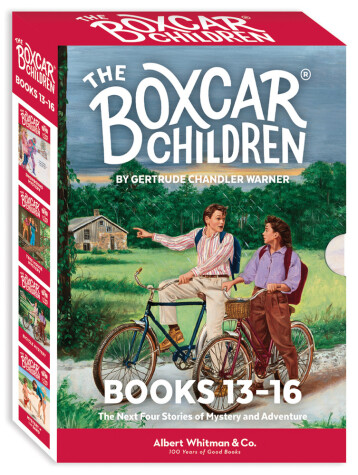 Book cover for The Boxcar Children Mysteries Boxed Set #13-16