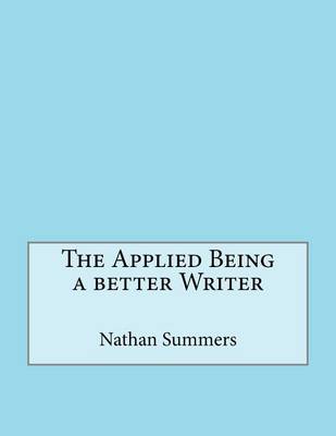 Book cover for The Applied Being a Better Writer