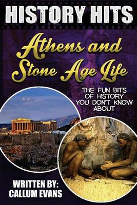 Book cover for The Fun Bits of History You Don't Know about Athens and Stone Age Life
