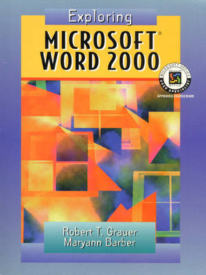Book cover for Exploring Microsoft Word 2000
