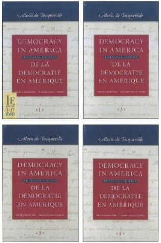 Cover of Democracy in America: 4-Volume Set