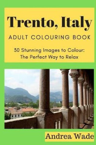 Cover of Trento, Italy Adult Colouring Book