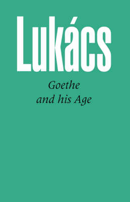 Book cover for Goethe and His Age