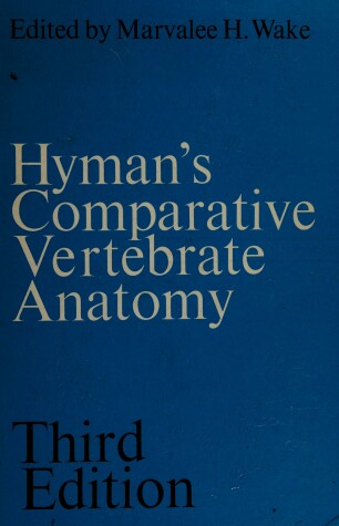 Book cover for Hyman's Comparative Vertebrate Anatomy