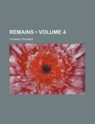 Book cover for Remains (Volume 4)