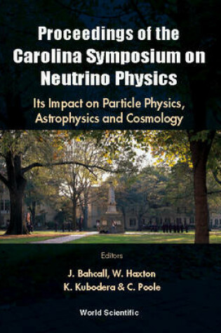 Cover of Proceedings of the Carolina Symposium on Neutrino Physics