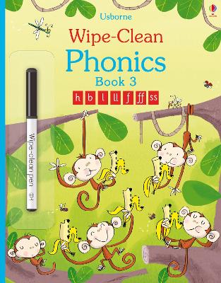 Book cover for Wipe-Clean Phonics Book 3