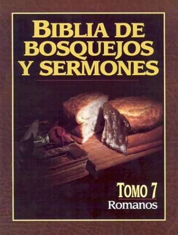 Book cover for Biblia de Bosquejos y Sermones-RV 1960-Romanos