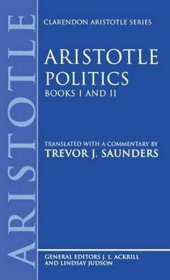 Cover of Politics: Books I and II