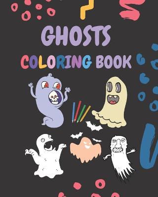 Book cover for Ghosts Coloring Book