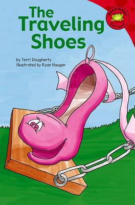 Book cover for The Traveling Shoes