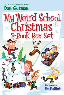 Book cover for My Weird School Christmas 3-Book Box Set
