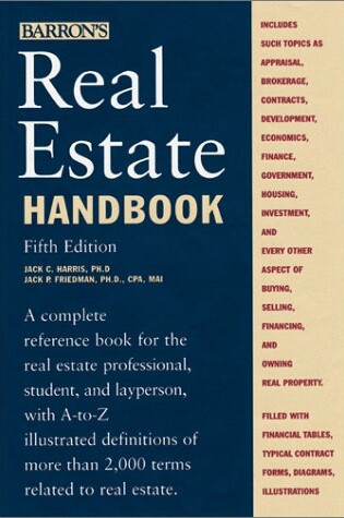 Cover of Real Estate Handbook 5th Ed