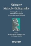 Book cover for Weimarer Nietzsche-Bibliographie in 5 Banden