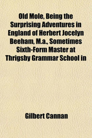 Cover of Old Mole, Being the Surprising Adventures in England of Herbert Jocelyn Beeham, M.A., Sometimes Sixth-Form Master at Thrigsby Grammar School in