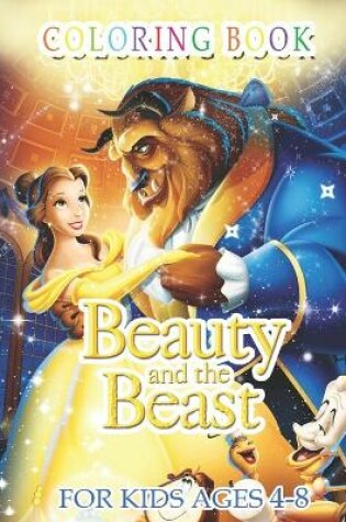Cover of Beauty And The Beast Coloring Book
