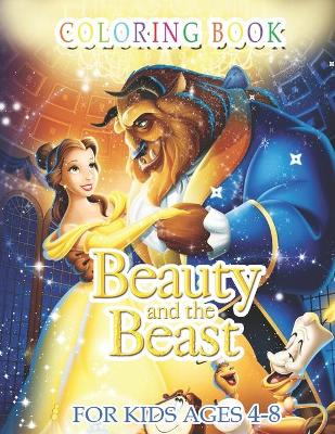 Book cover for Beauty And The Beast Coloring Book