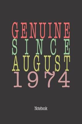 Book cover for Genuine Since August 1974