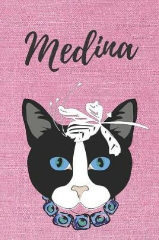 Cover of Personalisiertes Notizbuch - Katze Medina