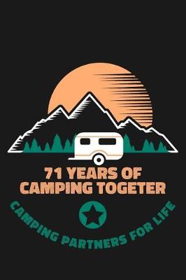 Book cover for 71st Anniversary Camping Journal