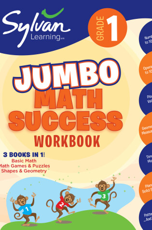 Cover of 1st Grade Jumbo Math Success Workbook