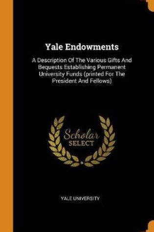 Cover of Yale Endowments