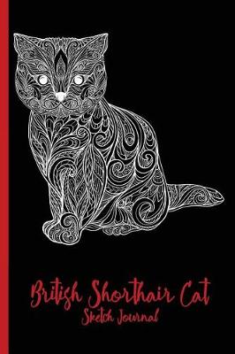 Book cover for British Shorthair Cat Sketch Journal