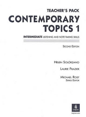 Book cover for Contemporary Topics Teacher's Pack