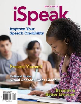 Book cover for iSpeak: Public Speaking for Contemporary Life