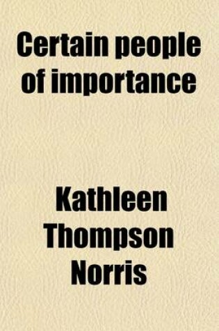 Cover of Certain People of Importance