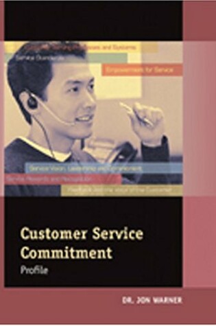 Cover of Customer Service Commitment Profile Facilitators Guide