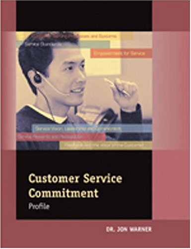 Book cover for Customer Service Commitment Profile Facilitators Guide