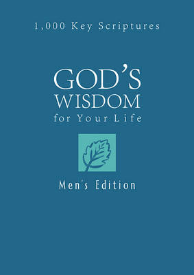 Book cover for God's Wisdom for Your Life, Men's Edition